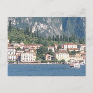 Bellagio sjö Como Italien Vykort