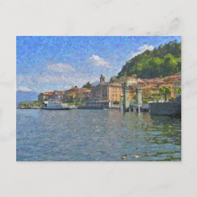 Bellagio, Sjö Como-vykort Vykort (Framsida)