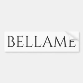 Bellame bildekal