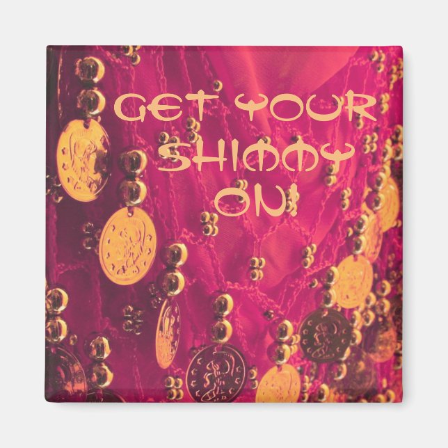 Bellandernas höfthalsduk med mynt magnet (Framsidan)