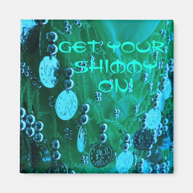 Bellandernas höfthalsduk med mynt magnet (Framsidan)