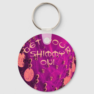 Bellandernas höftslöja med mynt-nyckelkedjan nyckelring