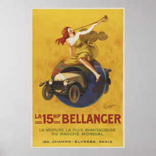 Bellanger Auto Affisch