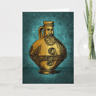 Bellarmine Witch Flaska Kort