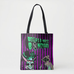 Bella's B-Movie Boneyard Tote Bag Tygkasse