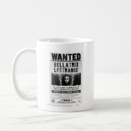 Bellatrix Leodd Wanted Poster Kaffemugg