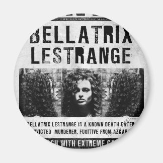 Bellatrix Leodd Wanted Poster Magnet
