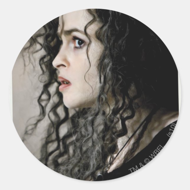 Bellatrix Lestrange 2 Runt Klistermärke (Framsida)