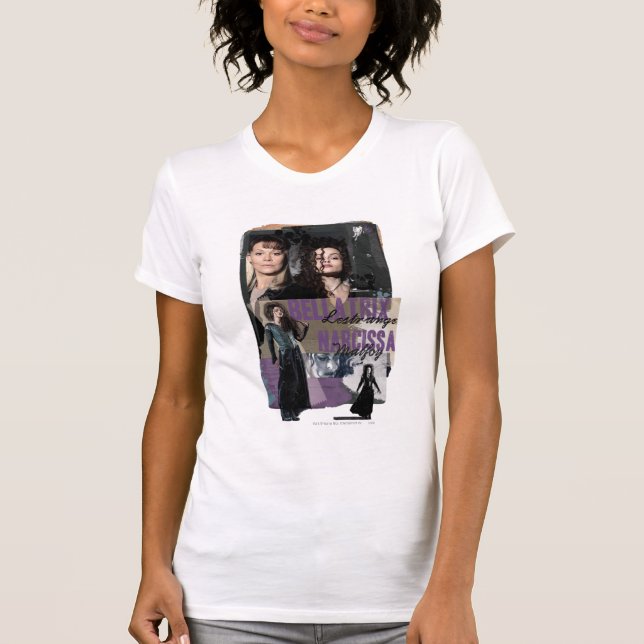 Bellatrix Lestrange och Narcissa Malfoy Tee Shirt (Framsida)