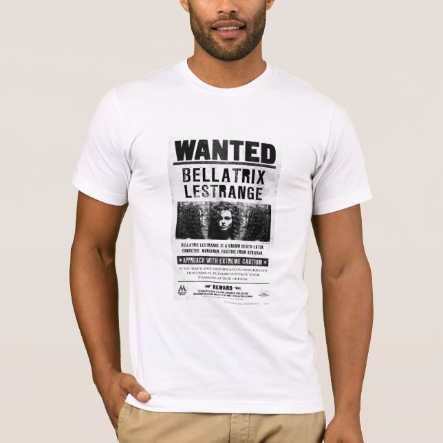Bellatrix Lestrange önskad affisch Tee Shirt (Framsida)