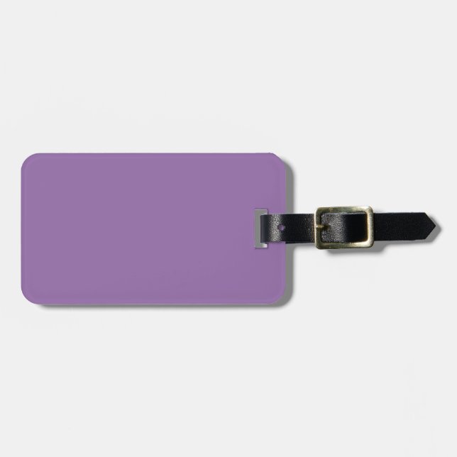 Bellblommor Violet Elegant Mode Färg Bagagebricka (Horisontell Framsida)