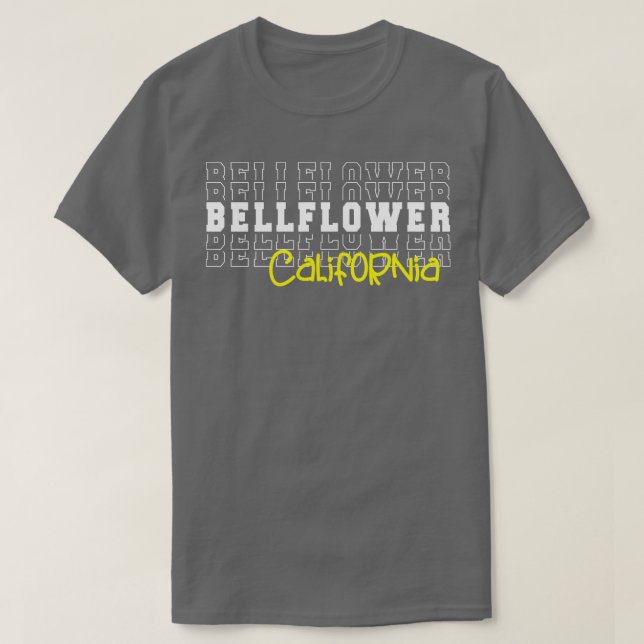 Bellblomstad California Bellblomma CA T Shirt (Design framsida)