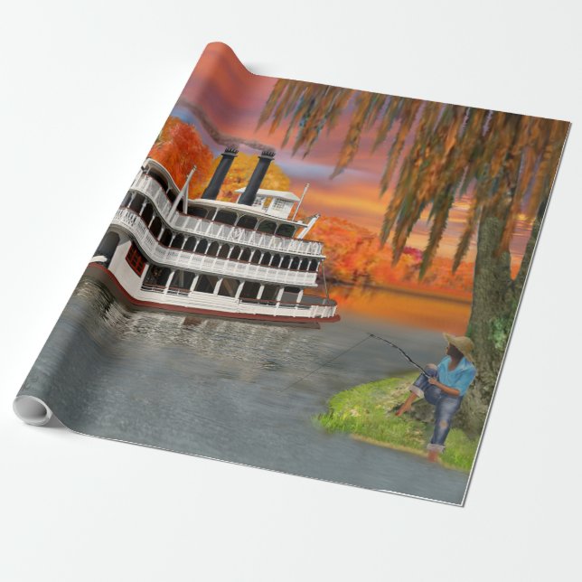 Belle av Bayou Presentpapper (Utrullad)