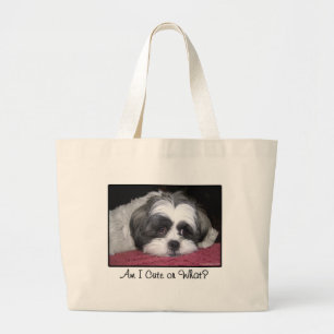 Belle den Shih Tzu hunden Jumbo Tygkasse