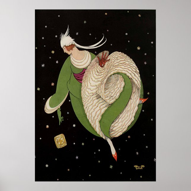 Belle Epoch - Woman och Stars Poster (Framsidan)