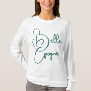 Belle Epoque art nouveau konstnärlig utsmyckning  T Shirt