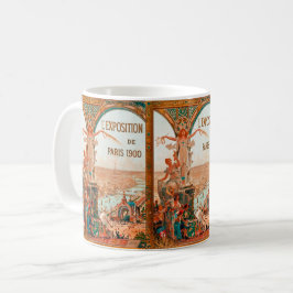 Belle Époque –  Paris 1900 Exposition Universelle Kaffemugg