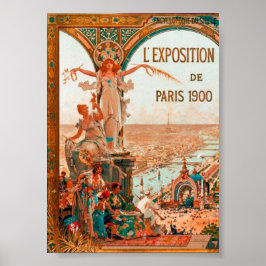 Belle Époque - Paris 1900 Exposition Universelle Poster