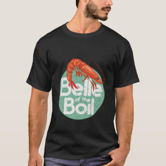 Belle från Boil Funny Womens Retro Seafoo T Shirt