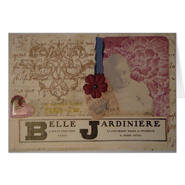 Belle_Garden Hälsningskort (Framsidan Horizontal)