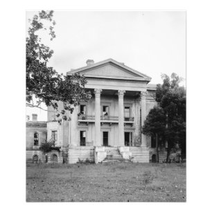 Belle Grove Plantation Louisiana Photo Print Fototryck