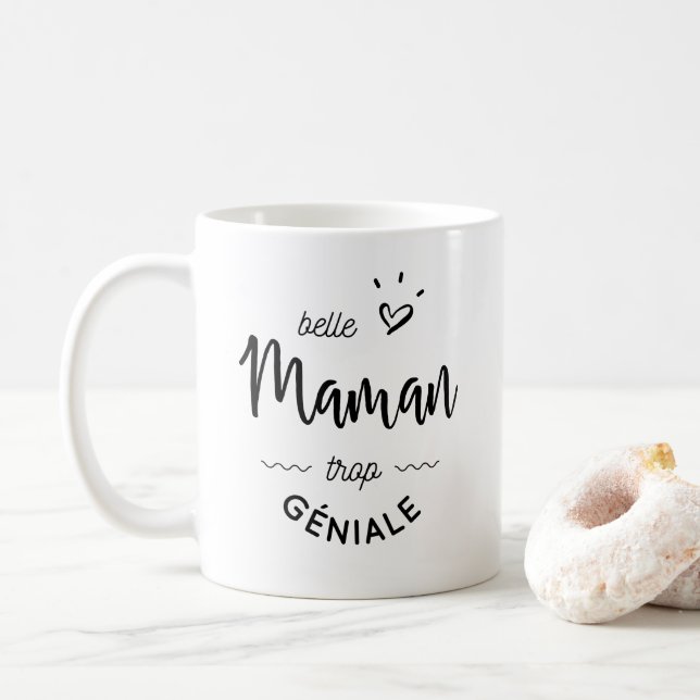Belle maman trop geniale kaffemugg (Med munk)