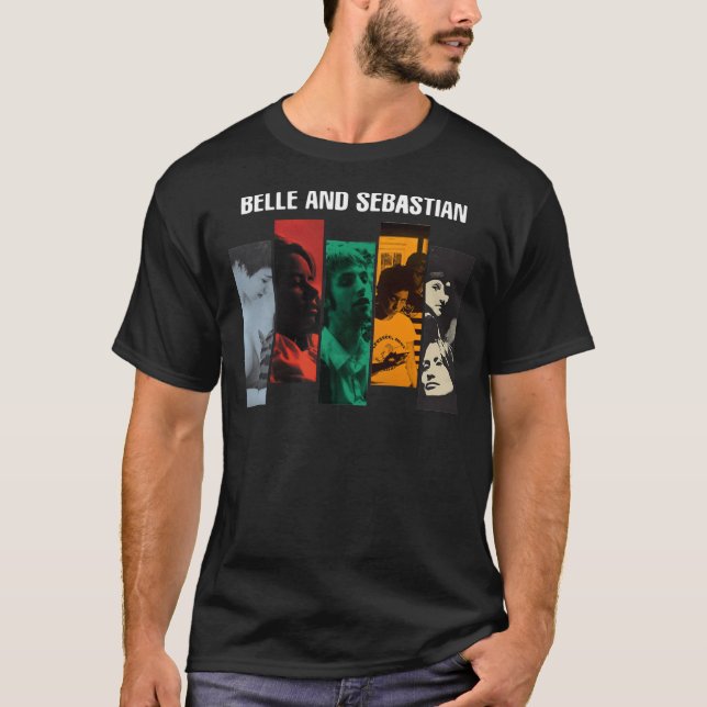 Belle och Sebastian Discography Classic T-Shirt (Framsida)