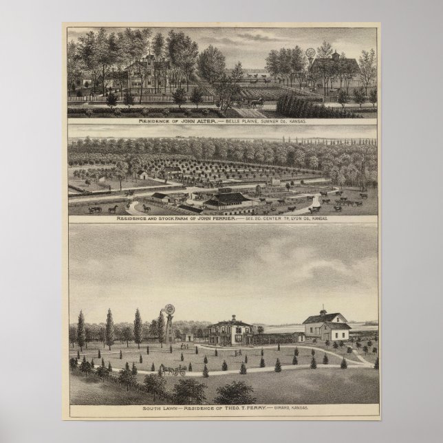 Belle Plaine, Kansas Poster (Framsidan)