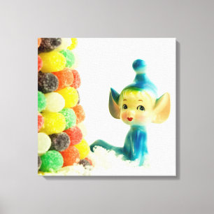 Belle the Pixie Elf Canvastryck