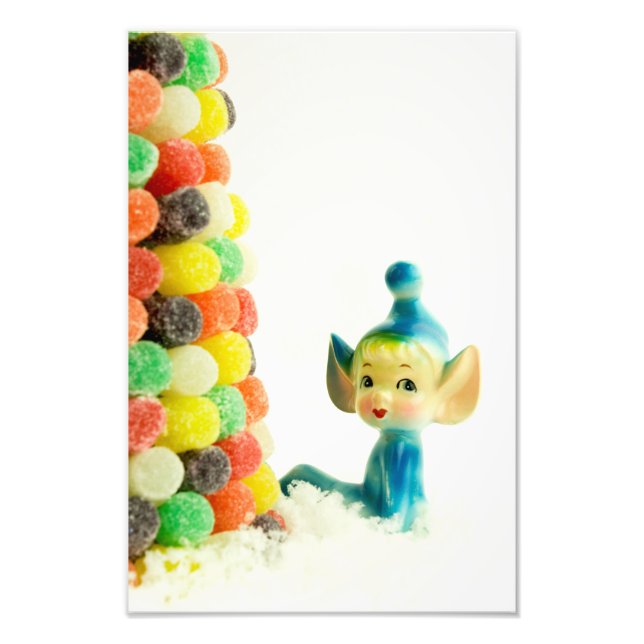 Belle the Pixie Elf Fototryck (Framsidan)