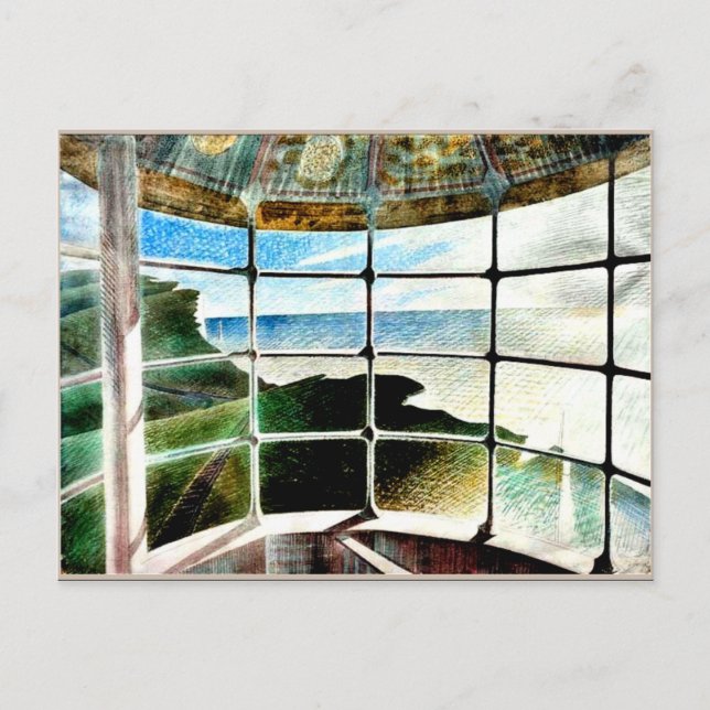 Belle Tout Lighthouse Beachy Head Vykort (Framsida)