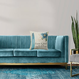 Belle Watercolor Dekorativ kudde