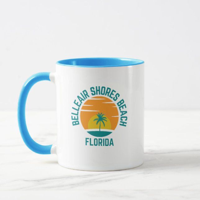 Belleair Shores Beach Florida Coffee Mugg (Vänster)