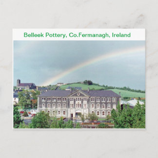 Belleek Pottery, Belleek ,Co.Fermanagh, Irland Vykort