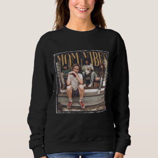 Bellelement Vintage 90-talets Mamma Vibe Thug Liv T Shirt