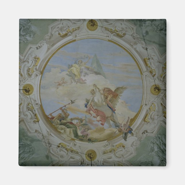Bellerophon Riding Pegasus, c.1746-47 (fresco) Magnet (Framsidan)