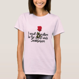 Belles idé om äventyr t shirt