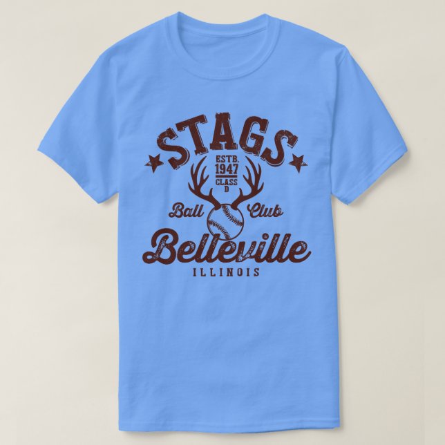 Belleville Stags T Shirt (Design framsida)