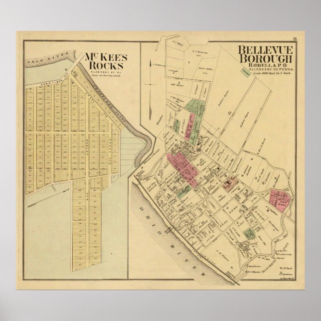 Bellevue Borough Poster (Framsidan)