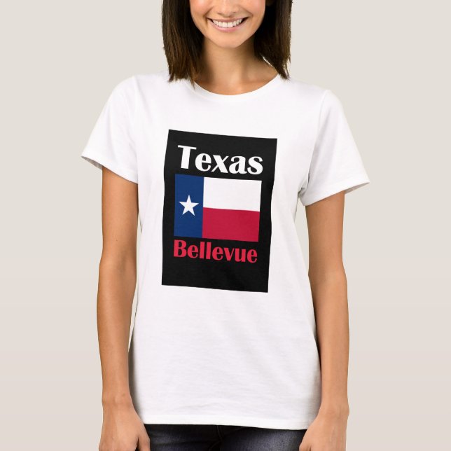 Bellevue TX T Shirt (Framsida)