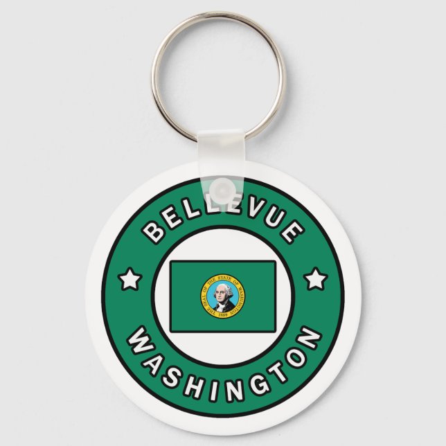 Bellevue Washington Nyckelring (Framsida)