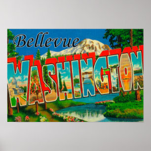 Bellevue, Washington - Stora Brev Scenes Poster