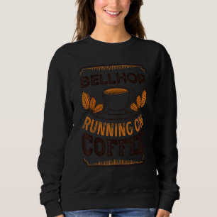 Bellhop kör på kaffe-koffein t shirt