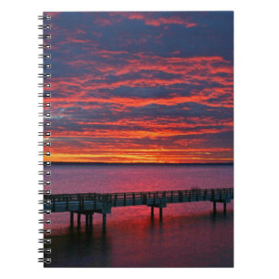 Bellingham Bay vid Sunset Anteckningsbok