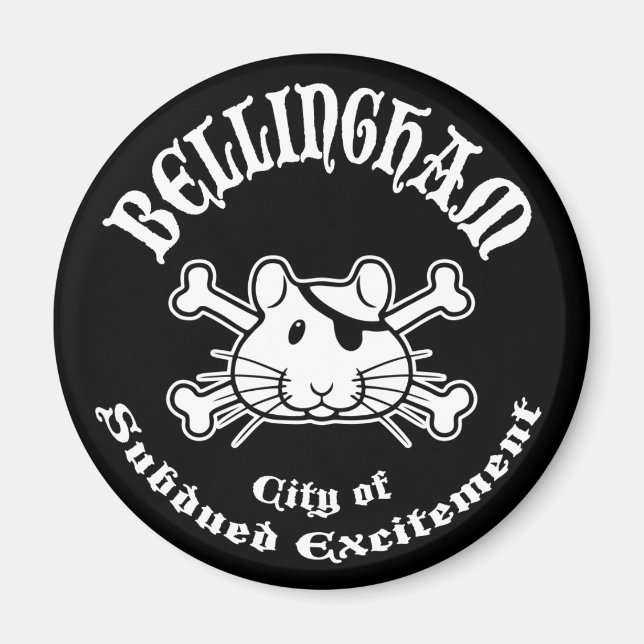 Bellingham Pirat Magnet (Framsidan)