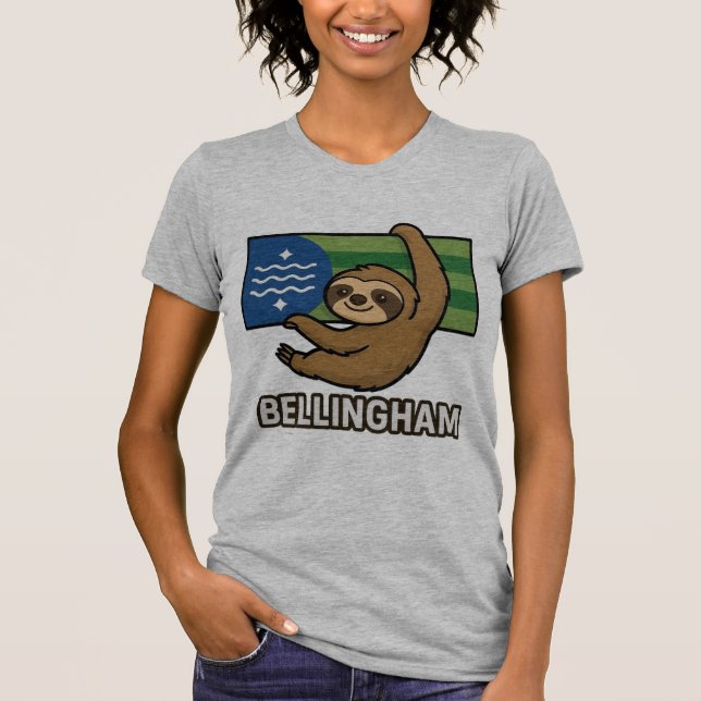 BELLINGHAM SLOTH T-SHIRT (Framsida)