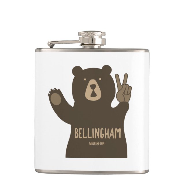 Bellingham Washington Fredbear Fickplunta (Framsidan)