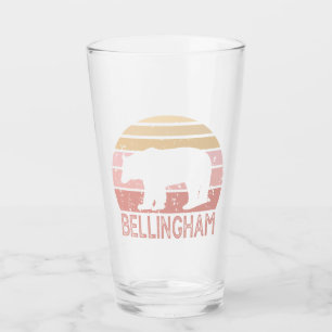 Bellingham Washington Retro Bear Glaskopp