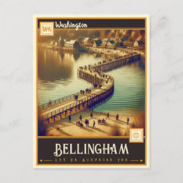 Bellingham, Washington| Vintage Vykort