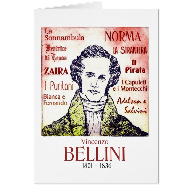 Bellini kort (Framsidan)
